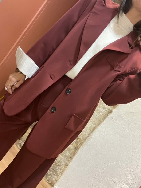 Blazer JENNA bordeaux