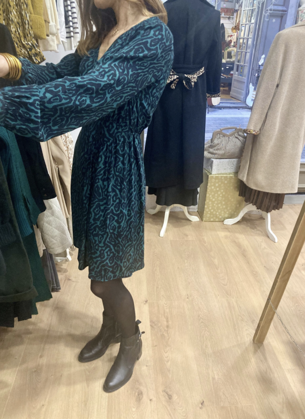 Robe MONTINE verte – Image 2