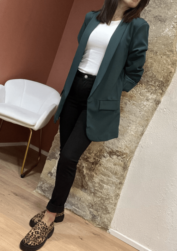 Blazer NIELS vert bouteille – Image 2