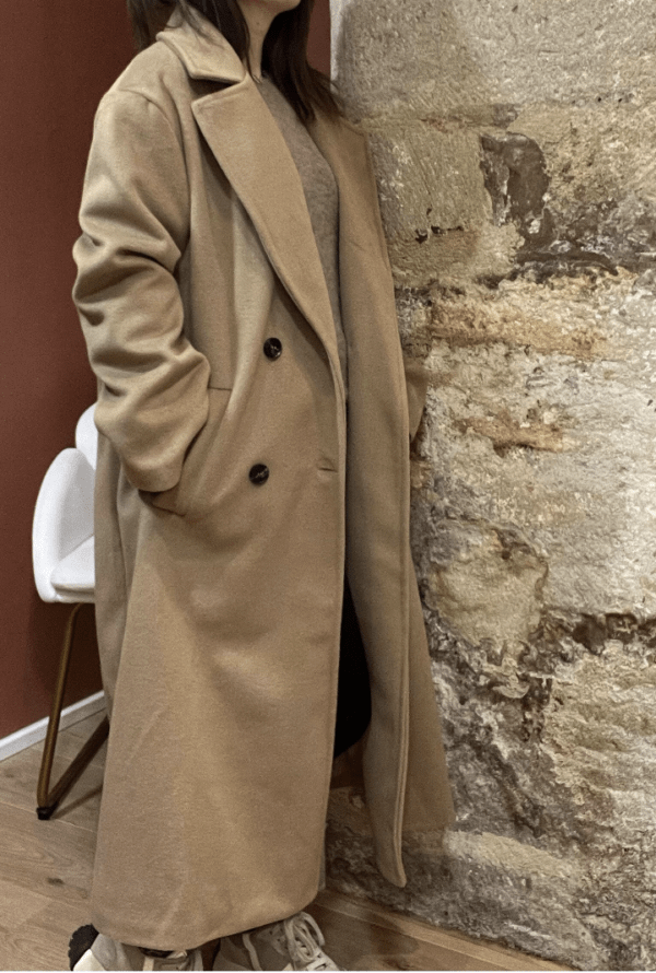 Manteau ROSALIA camel – Image 5