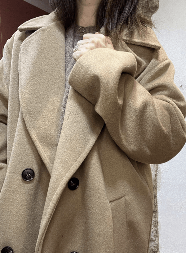 Manteau ROSALIA camel – Image 4