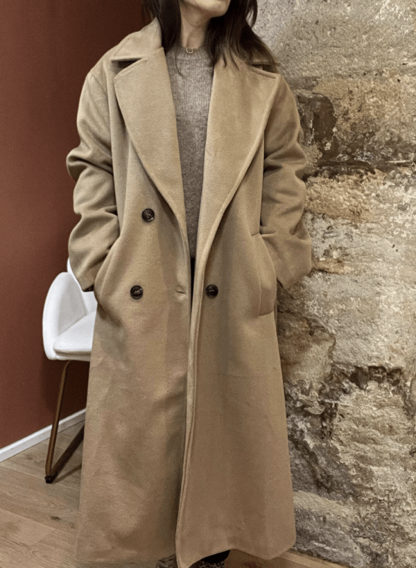 Manteau ROSALIA camel