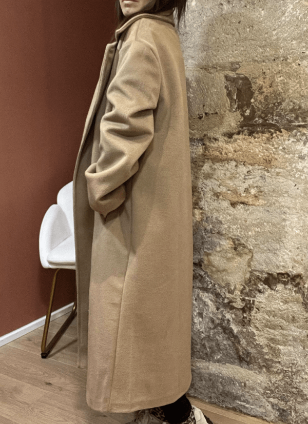 Manteau ROSALIA camel – Image 3