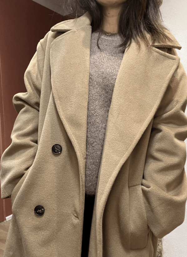 Manteau ROSALIA camel – Image 2