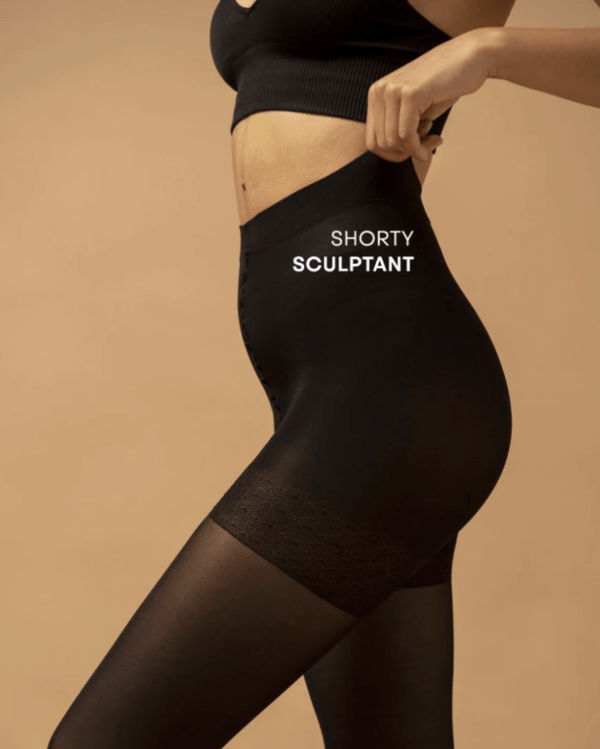 YADE® Collant Parfait Sublimateur - Shorty Ultra-résistant 40 DENIERS – Image 6